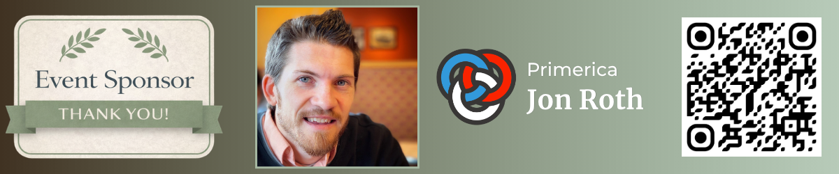 Event sponsor jon roth from primerica