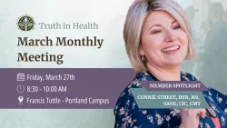 Truth in Health March Meeting | Portland Campus OKC - Member Spotlight – Connie Street